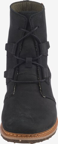 EL NATURALISTA Lace-Up Ankle Boots 'Angkor' in Black