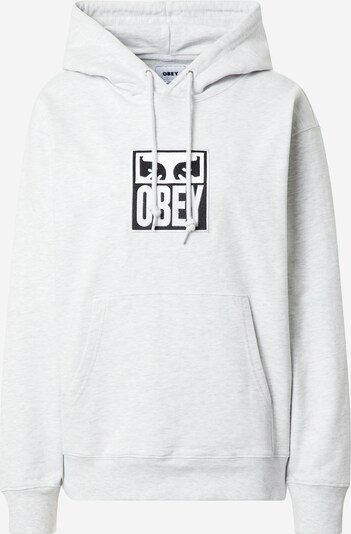 Obey Суичър в черно / бял меланж, Преглед на продукта