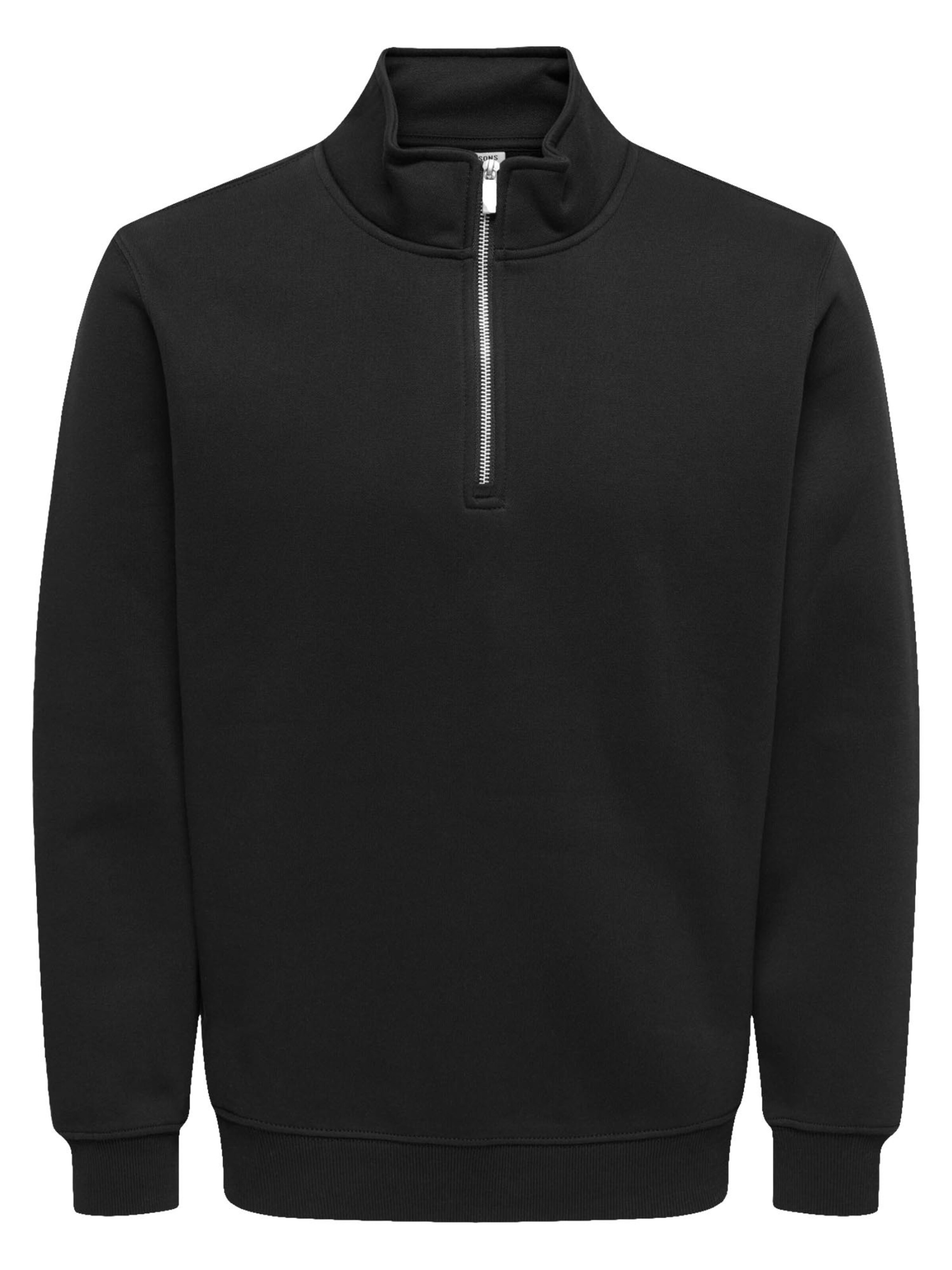 Only & Sons Sweatshirt 'Connor'‌ in Schwarz: Vorderseite