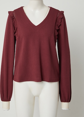 ABOUT YOU Shirt 'Corinna' in Red: front