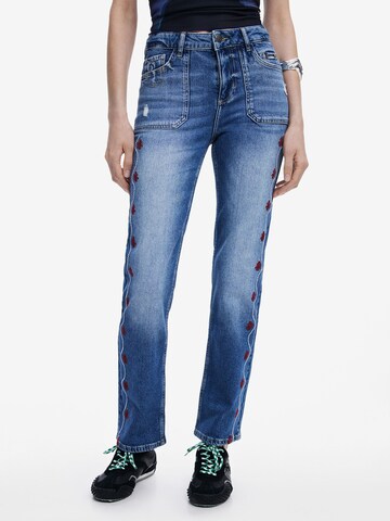Desigual Обычный Джинсы в Синий: спереди
