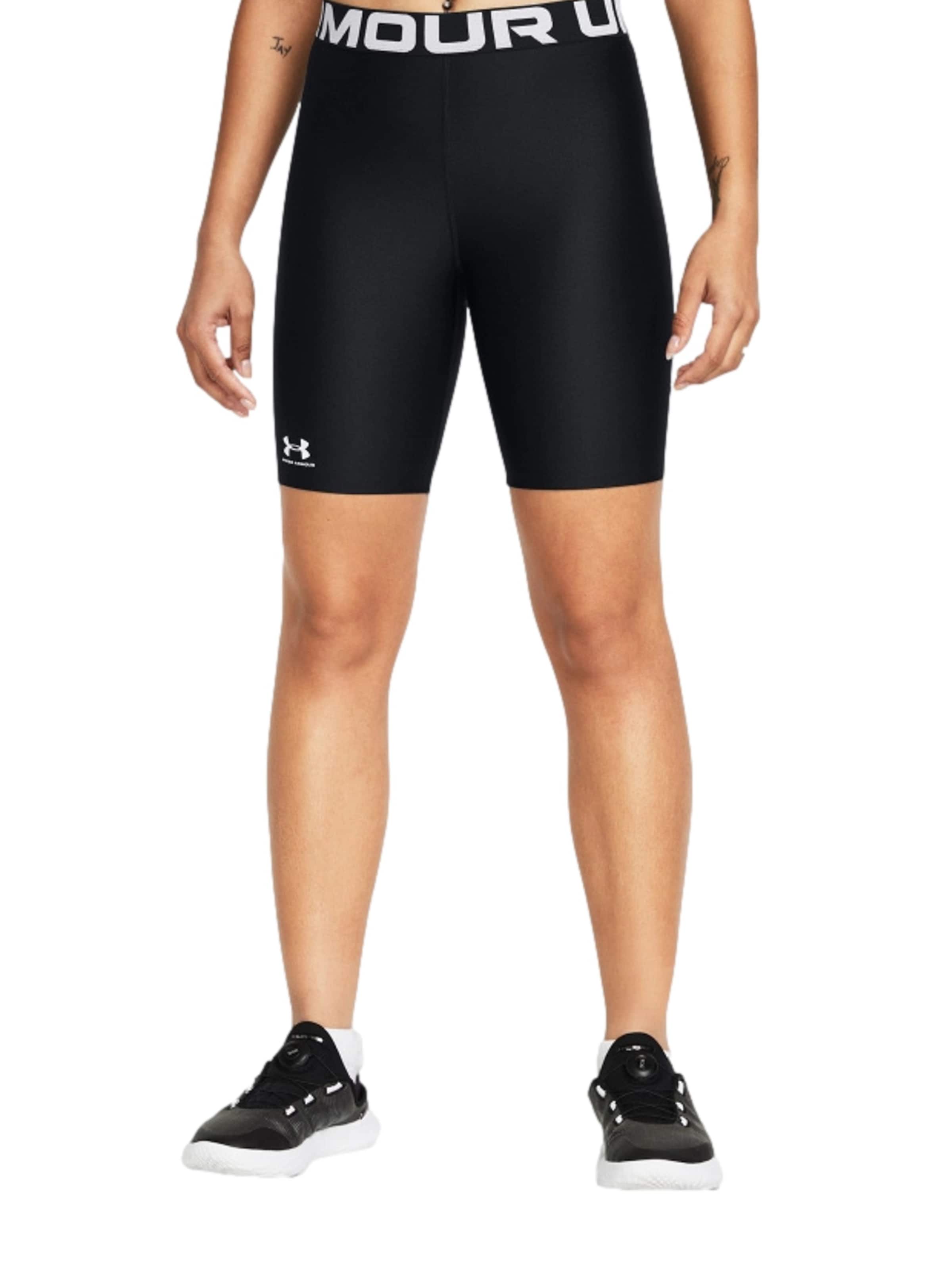 UNDER ARMOUR Skinny Broek in Zwart: voorkant