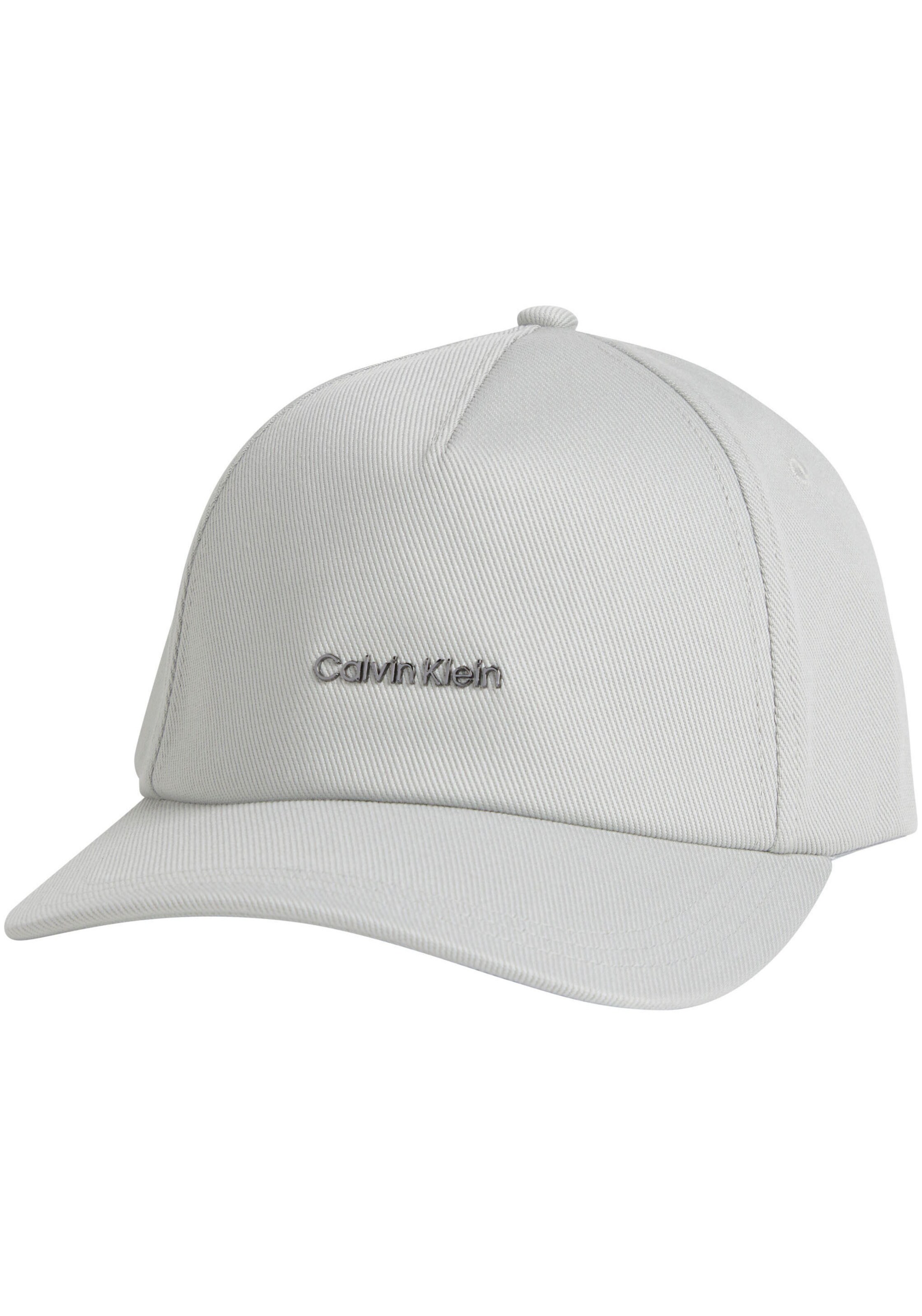 Calvin Klein Regular Cap in Grau: Vorderseite
