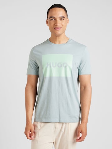 HUGO - Camisa 'Dulive' em cinzento: frente