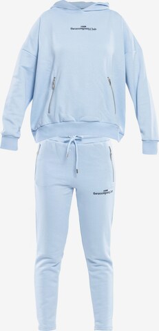 Tom Barron Sweatsuit in Blue: front