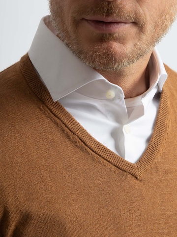Steppin' out Sweater in Brown