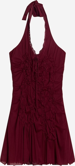 Bershka Kleid in burgunder, Produktansicht