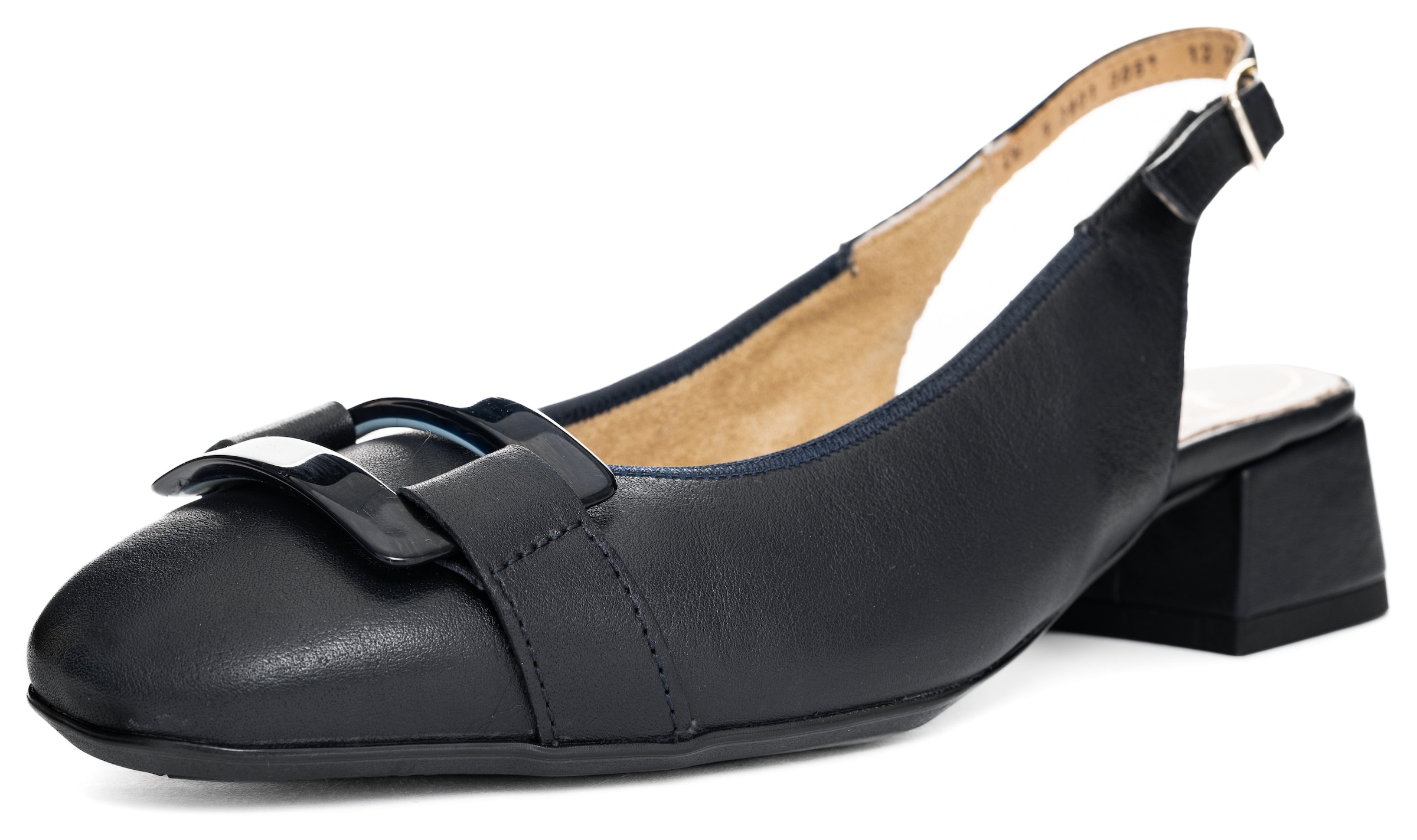 ARA Slingback Pumps in Blue: front