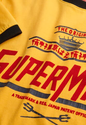 T-Shirt Superdry & Co en jaune