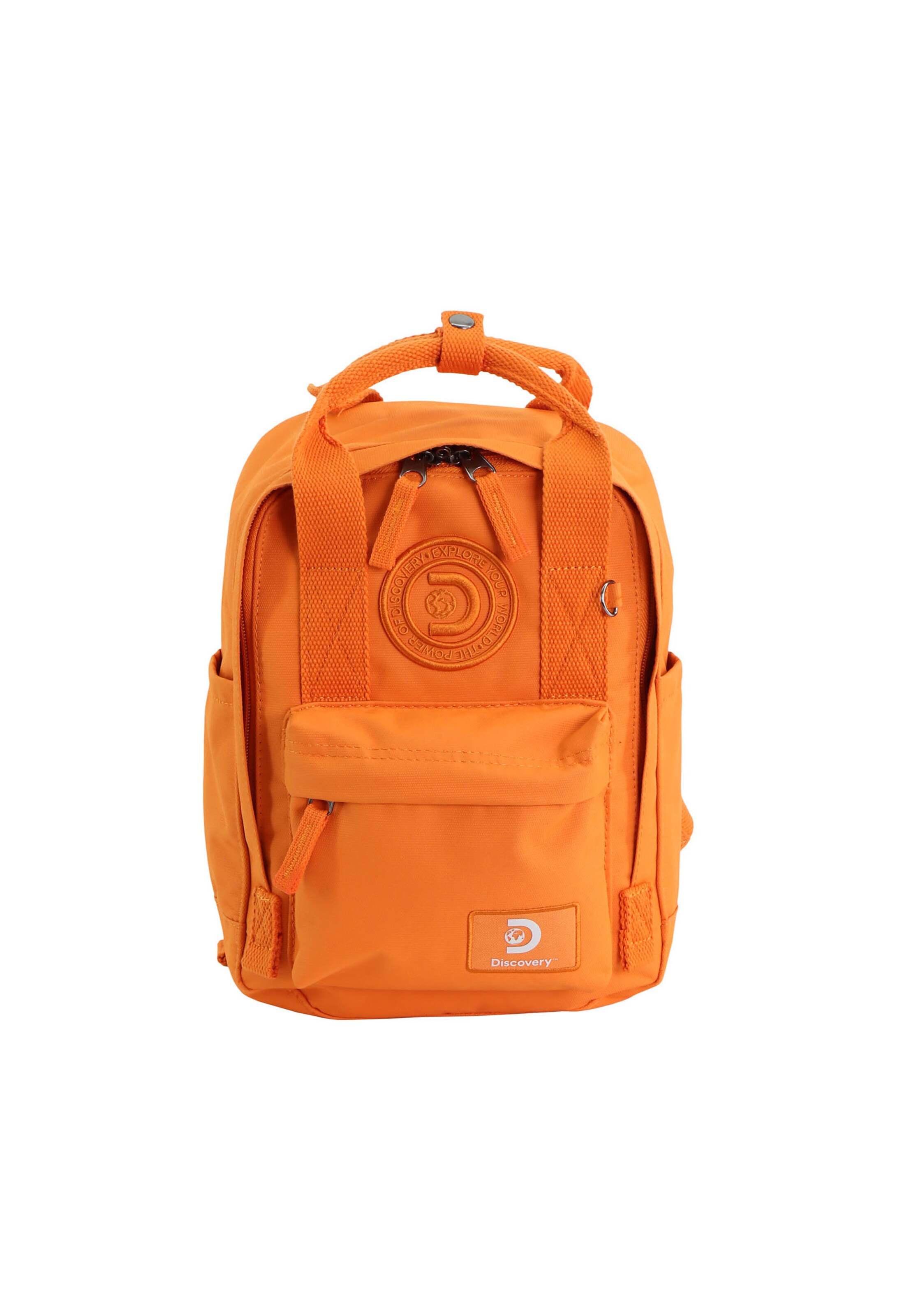 Discovery Backpack 'Cave' in Orange: front