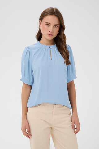 SAINT TROPEZ Bluse 'SZBriana' i blå