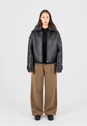 Prohibited Between-Season Jacket 'Club Flight' in Black