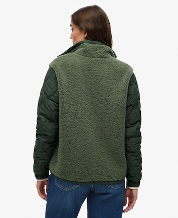 Veste mi-saison Superdry en vert