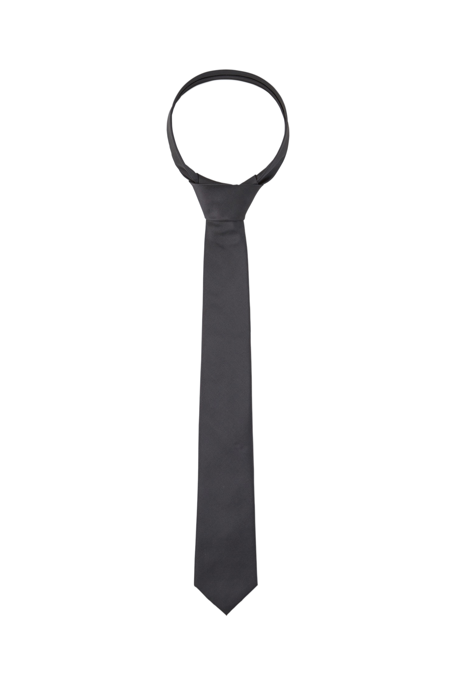 STRELLSON Krawatte Seidenkrawatte in Grau 
