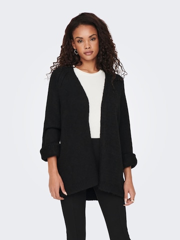 Cardigan ONLY en noir : devant