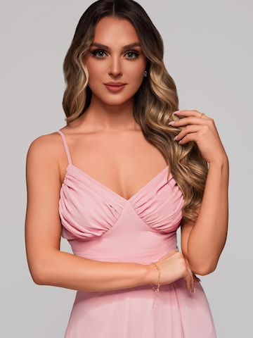 Ombre Evening dress in Pink