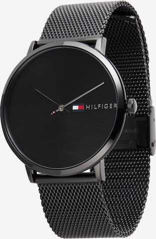 juoda TOMMY HILFIGER Analoginis (įprasto dizaino) laikrodis: priekis