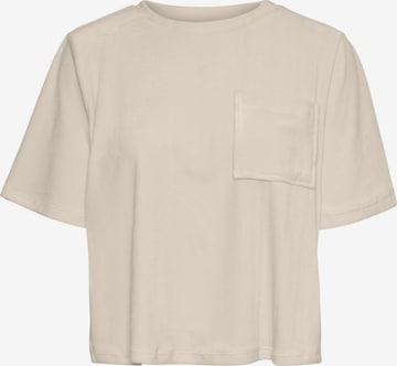 Aware T-shirt 'Tracy' i beige: framsida