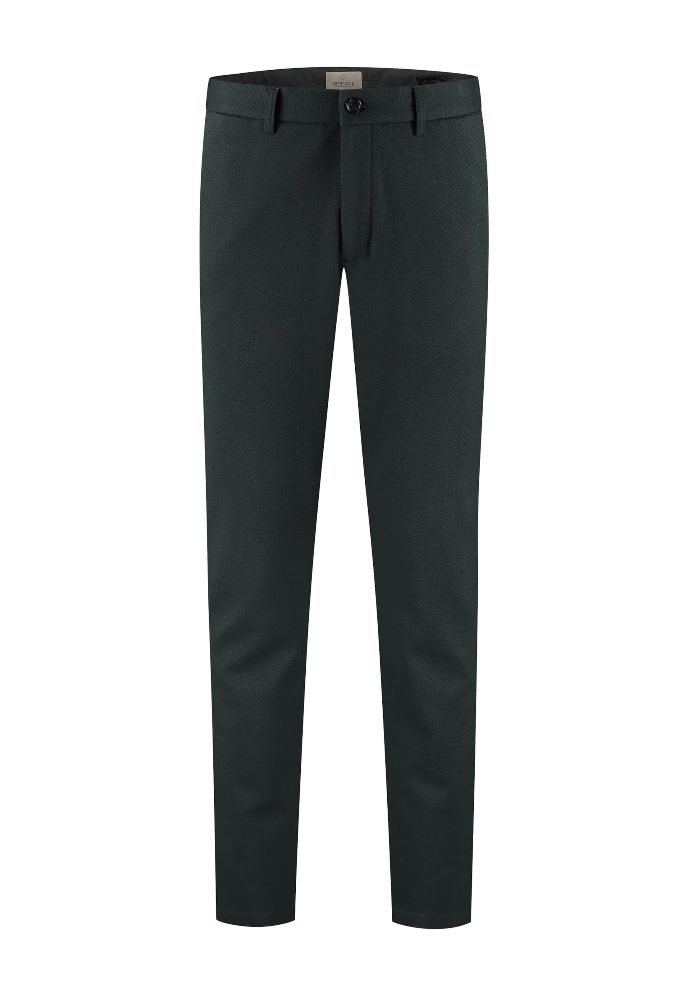 Slimfit Pantaloni chino 'Lancaster' di Dstrezzed in verde: frontale