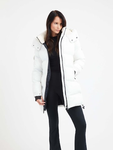 Cappotto invernale 'Ez' di JACK1T in bianco: frontale