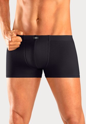 H.I.S - Calzoncillo boxer en negro: frente