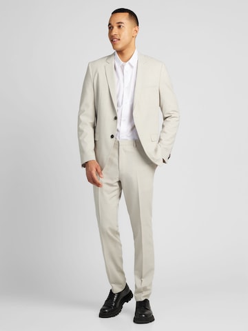 HUGO Slim fit Suit 'Arti/Hesten' in Grey