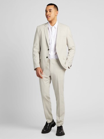 HUGO Red Slim fit Suit 'Arti/Hesten' in Grey