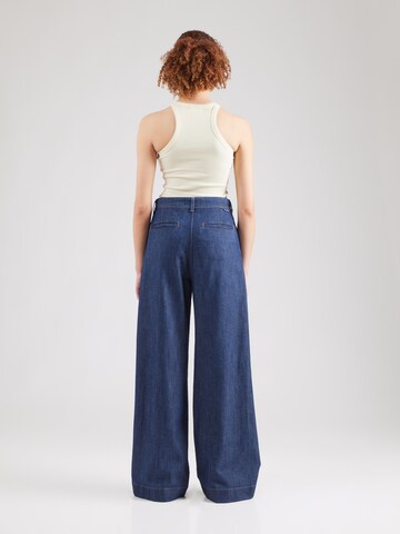 7 for all mankind Wide leg Τζιν πλισέ 'Halona' σε μπλε