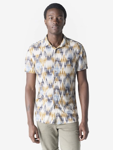 KOROSHI Regular fit Overhemd in Gemengde kleuren