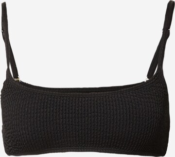 BeckSöndergaard Bralette Bikini Top 'Audny Ezra' in Black: front