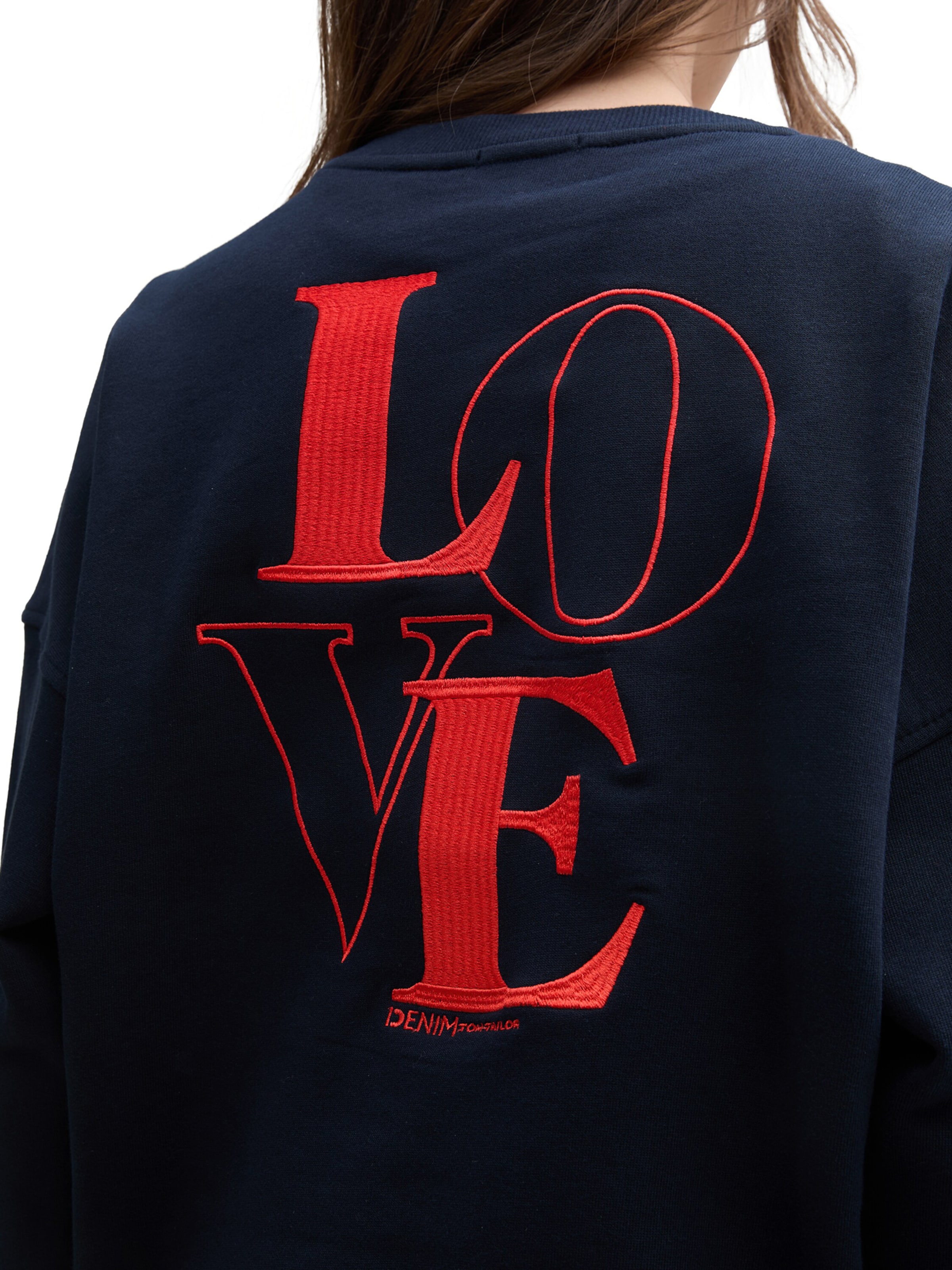 TOM TAILOR DENIM Majica | modra barva