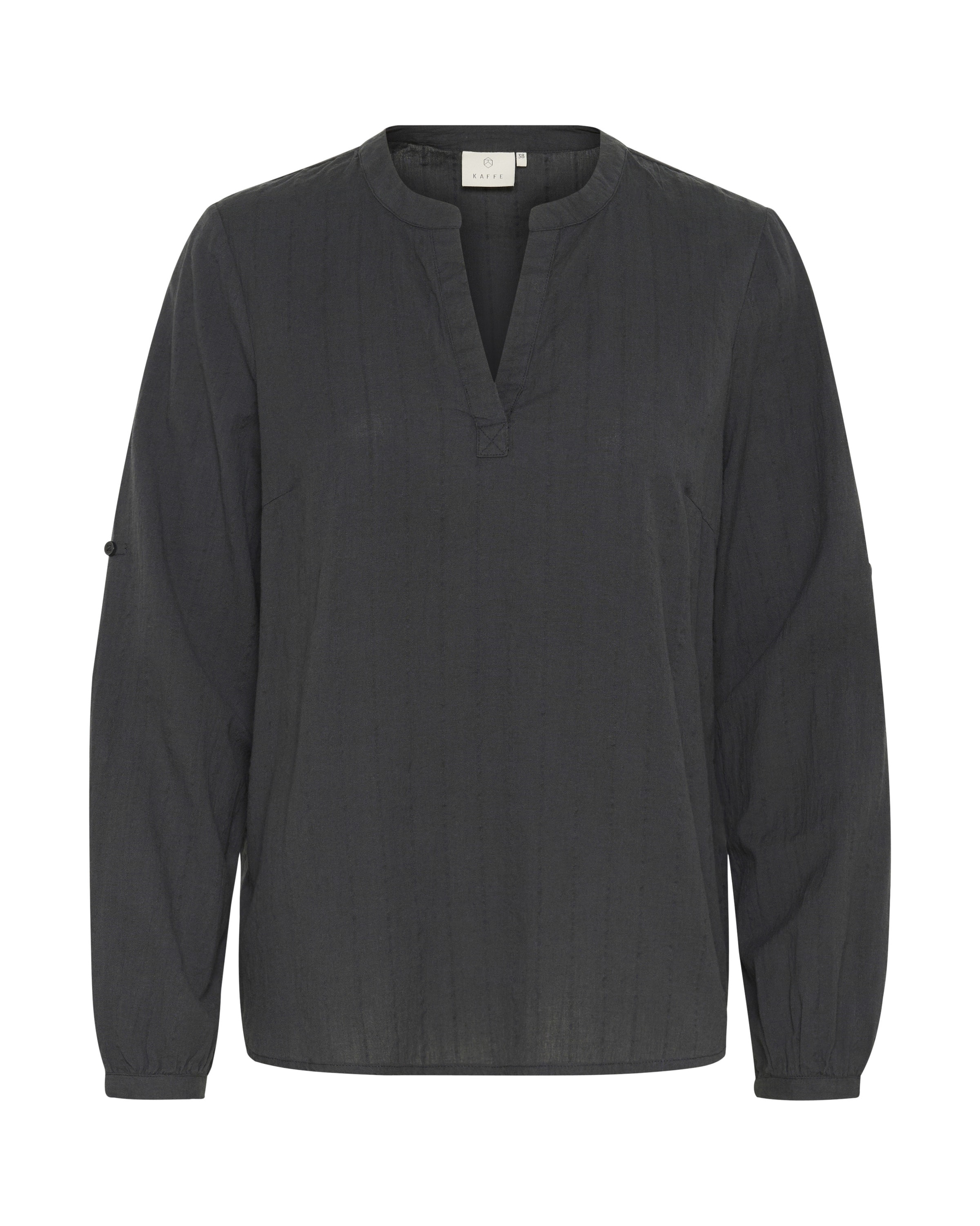 Kaffe Bluse 'KA Lena' in Schwarz: Vorderseite