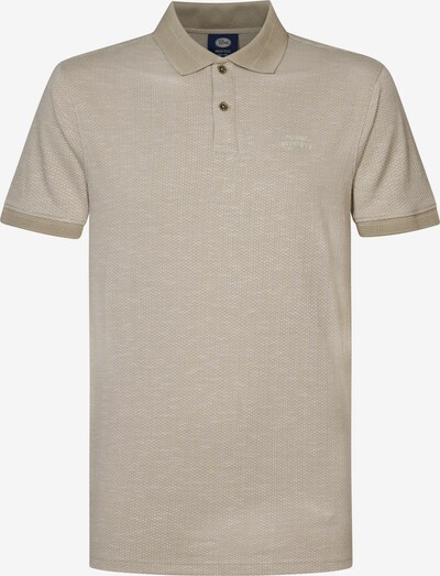 Petrol Industries T-Shirt en beige clair / beige foncé / blanc, Vue avec produit