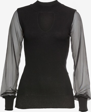MELROSE Sweater in Black: front