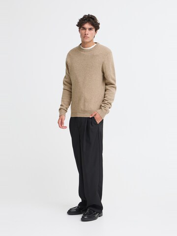 Casual Friday Sweater 'CF Karl' in Beige
