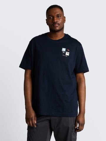 TOM TAILOR Men + Shirt in Blue: front