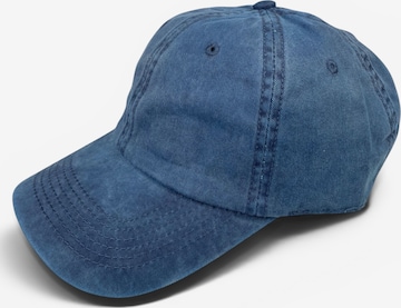 Kumixi Cap 'Vintage' in Blau: Vorderseite
