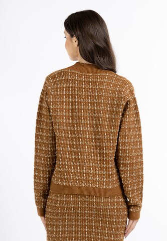 Cardigan faina en marron