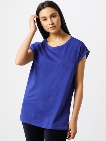 Urban Classics Shirt in Blauw: voorkant