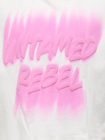Tricou 'Daphne Life' de la KIDS ONLY GIRL pe alb