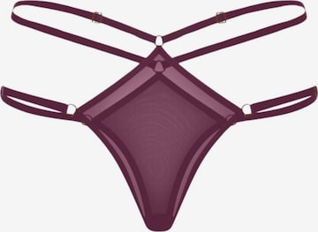 PROMEES Thong 'reina' in Red: front