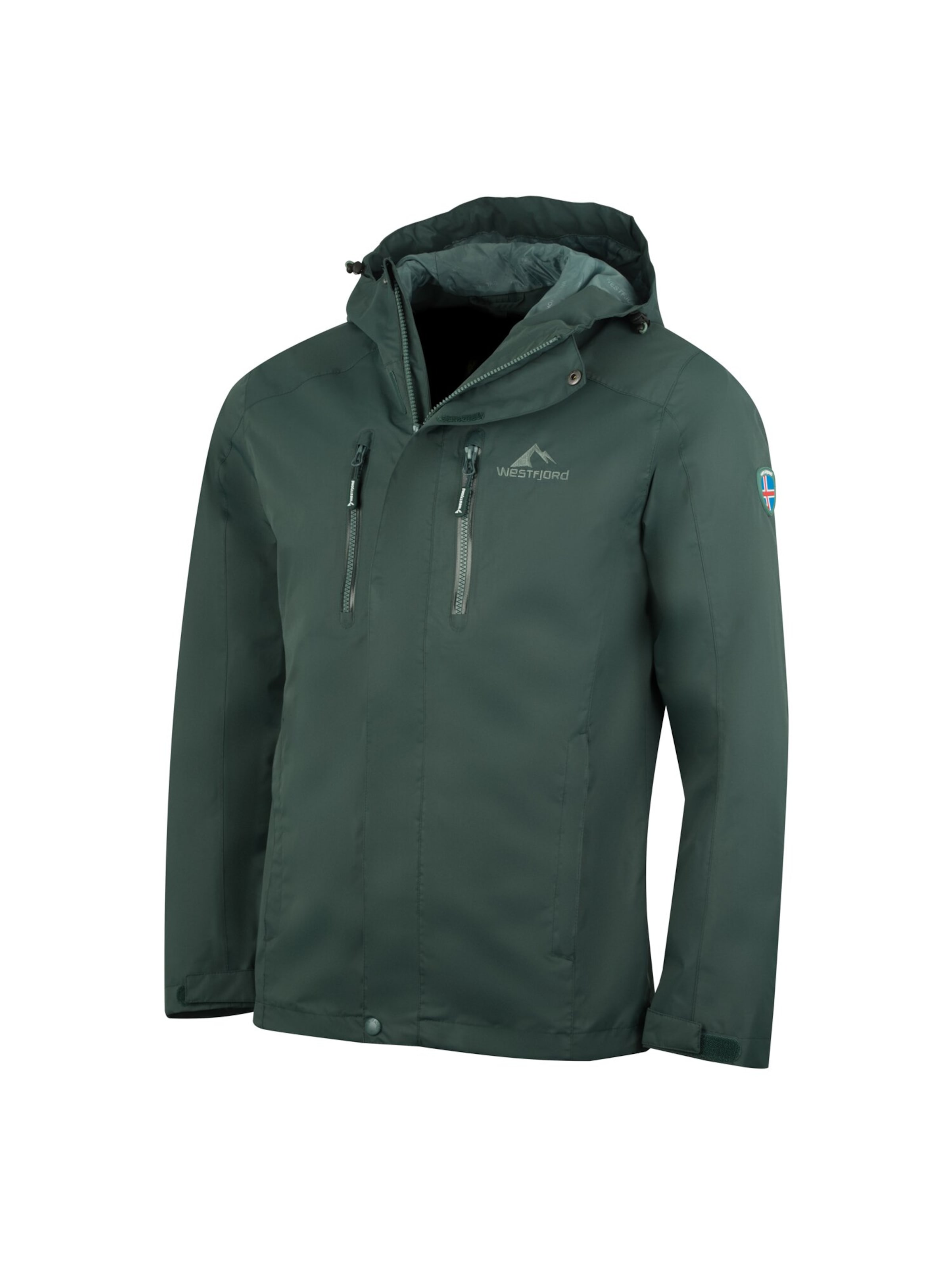 WESTFJORD Outdoor jacket in Green: front