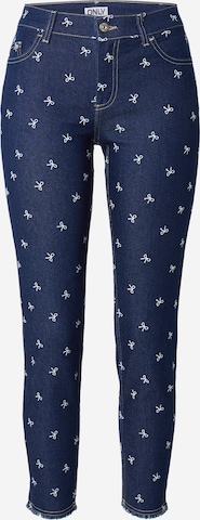 ONLY - Skinny Calças de ganga 'ONLHUSH' em azul: frente