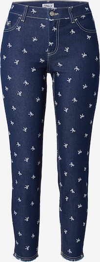 ONLY Farkut 'ONLHUSH' koossa 25-26/30 värissä sininen denim / valkoinen, Tuotenäkymä