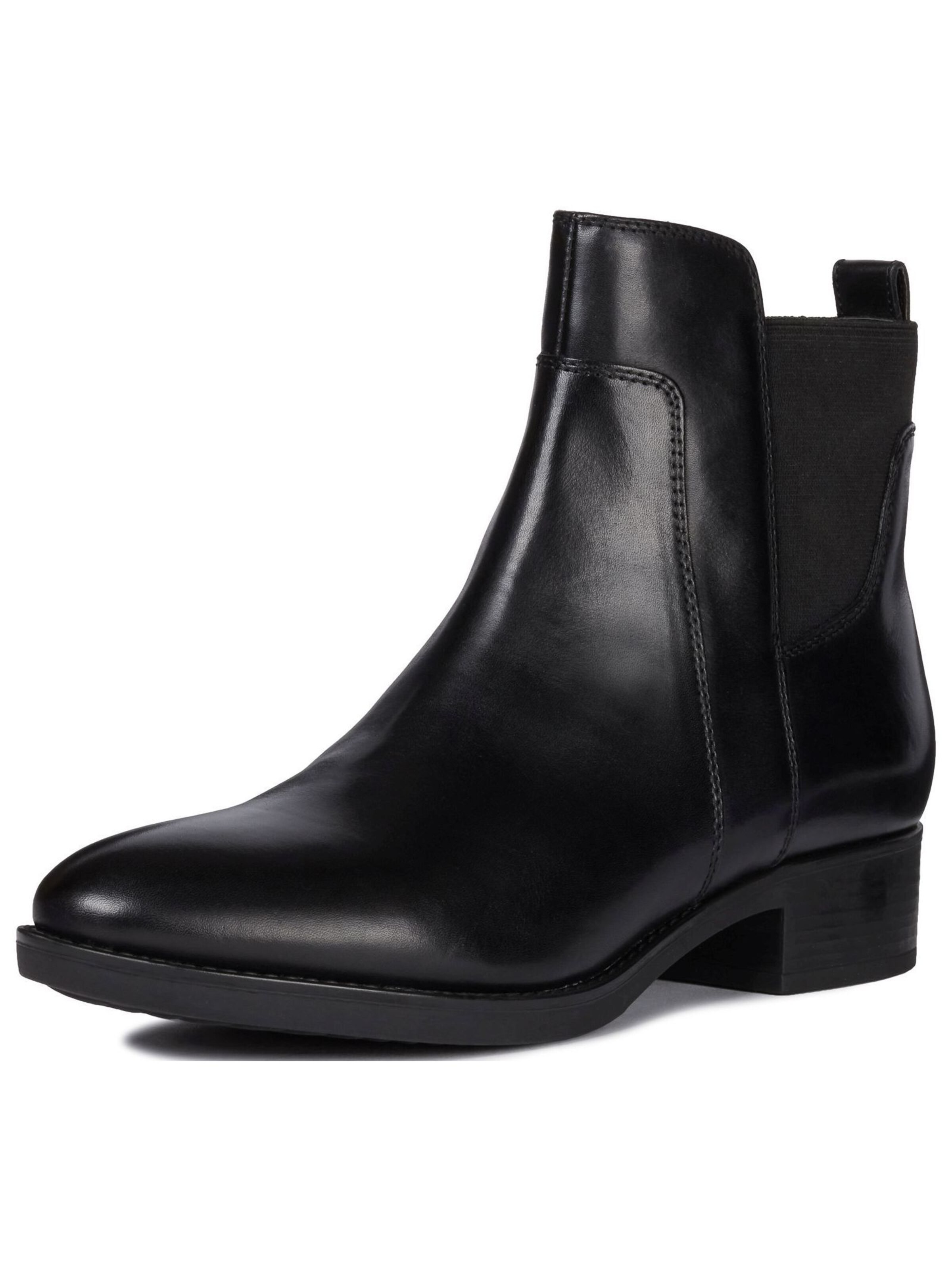 GEOX Stiefelette 'Felicity' in Schwarz: Vorderseite