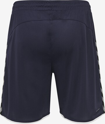 Hummel Regular Workout Pants 'Authentic' in Blue