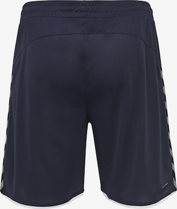 Hummel Regular Workout Pants 'Authentic' in Blue