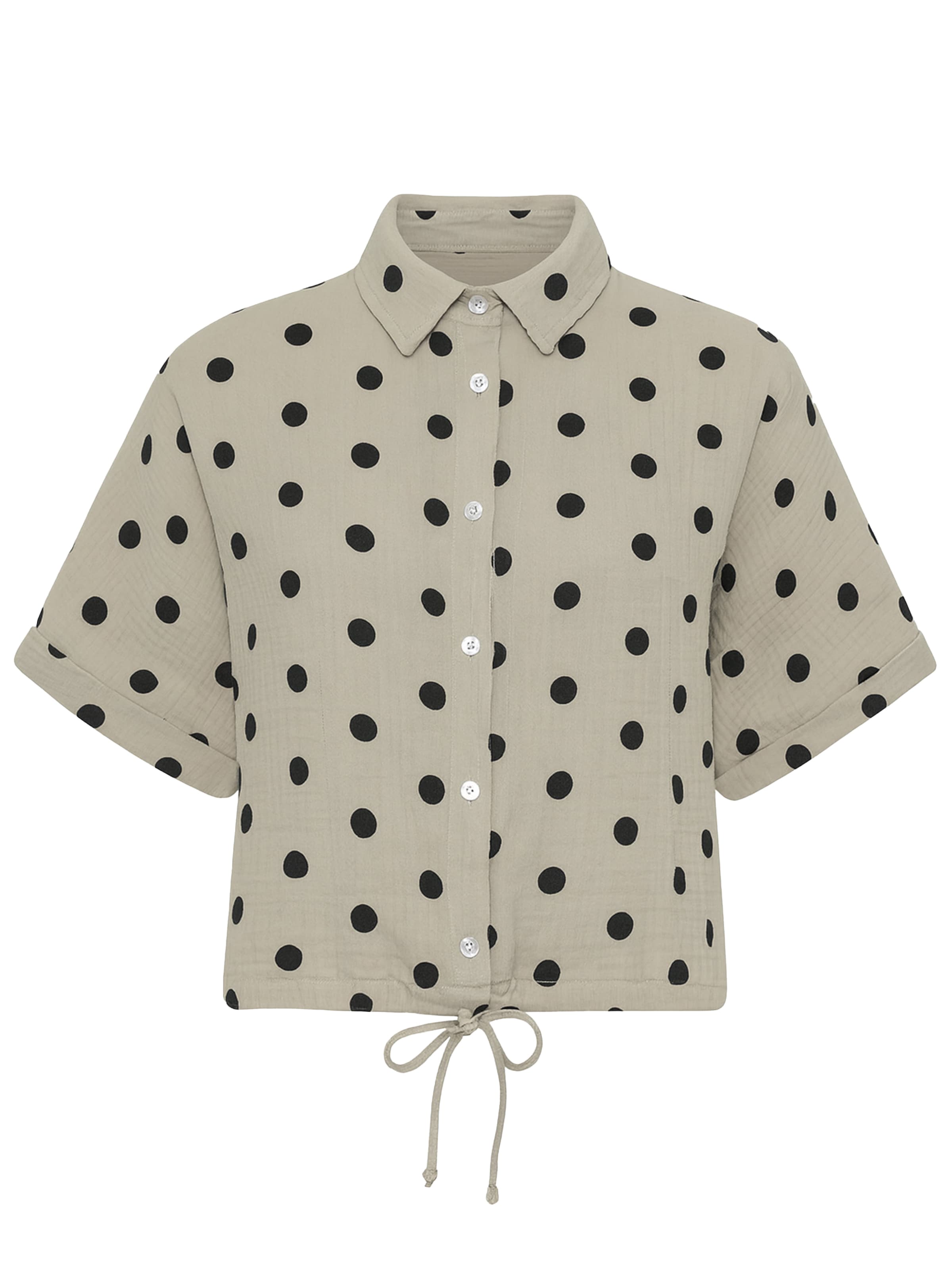 SASSYCLASSY Bluse‌‌‌‌‌‌‌‌‌‌ in Grau: Vorderseite