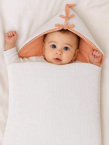 PAPATE - Saco de dormir en blanco: frente