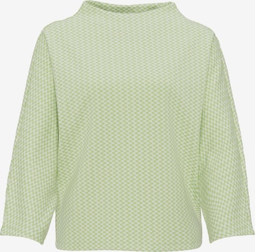 OPUS Sweatshirt 'Gillu' in Groen: voorkant